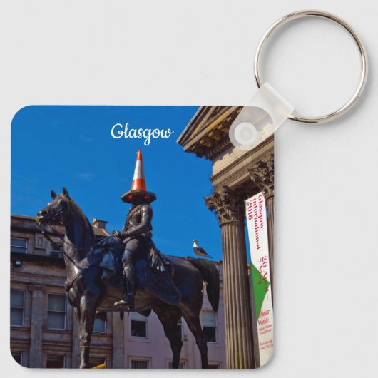 Porte-clés Clavier Glasgow (Dos)