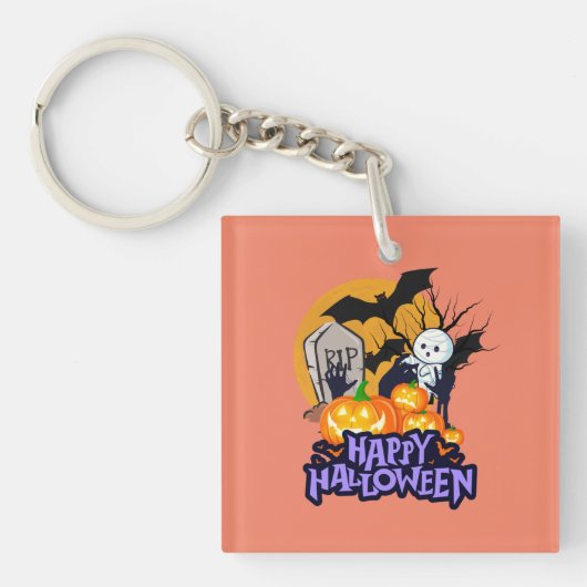 Porte-clés Clavier HalloweenSpirit (Devant)