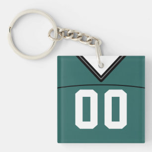 Porte-clés Clavier Jersey Personnalisable, Crosse De Football