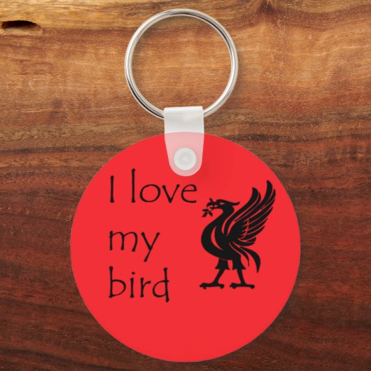 Porte-clés Clavier - Liverpool Liverbird (Recto)