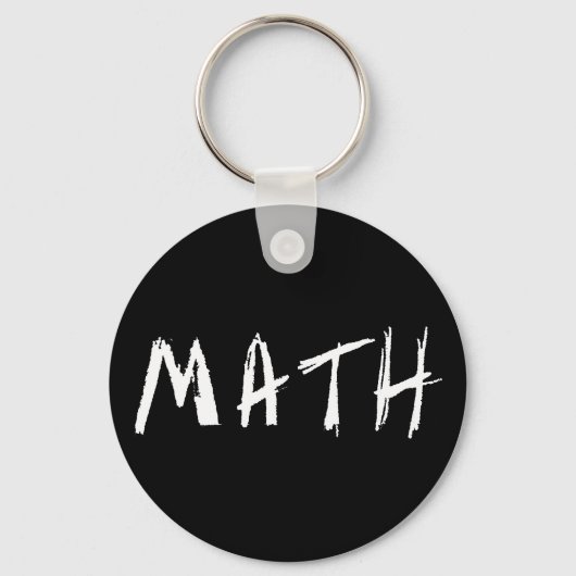Porte-clés Clavier mathématique (Recto)