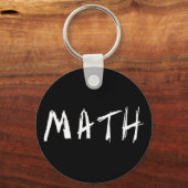 Porte-clés Clavier mathématique (Recto)