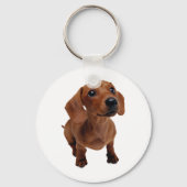 Porte-clés Clavier Mini Dachshund (Recto)