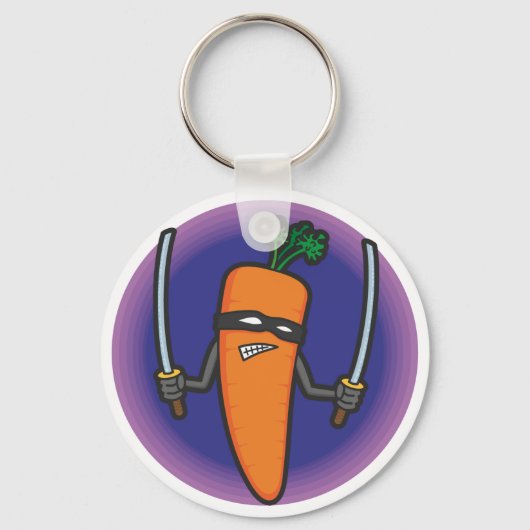 Porte-clés Clavier Ninja Carrot (Recto)