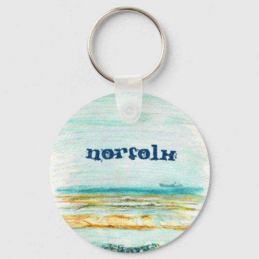 Porte-clés Clavier Norfolk (Recto)
