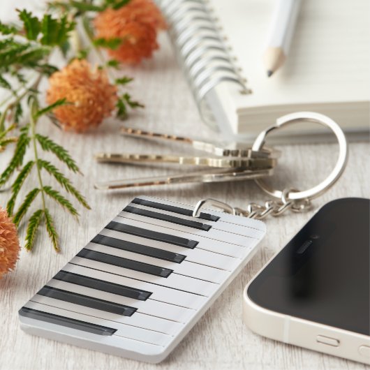 Porte-clés Clavier numérique pour piano (Devant droit)