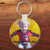 Porte-clés Clavier photo personnalisé (Recto)