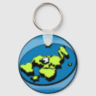 Porte-clés Clavier plat Earth Society