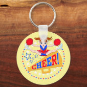 Porte-clés Clavier pom-pom girl (Recto)