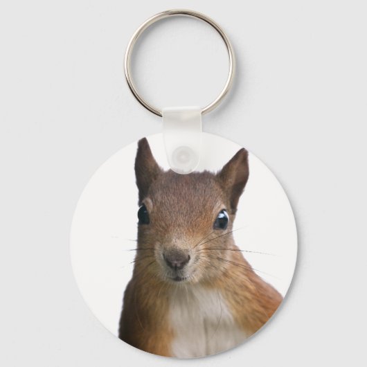Porte-clés Clavier Portrait d'écureuil (Recto)