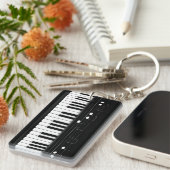 Porte-clés Clavier pour piano (Devant droit)