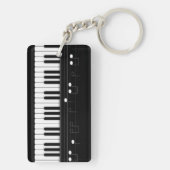 Porte-clés Clavier pour piano (Dos)