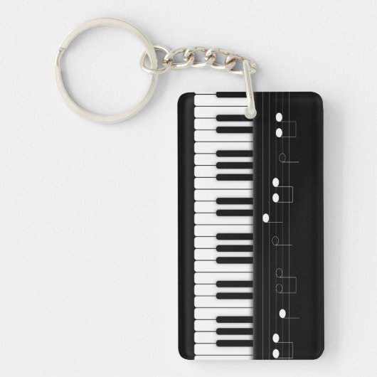 Porte-clés Clavier pour piano (Devant)