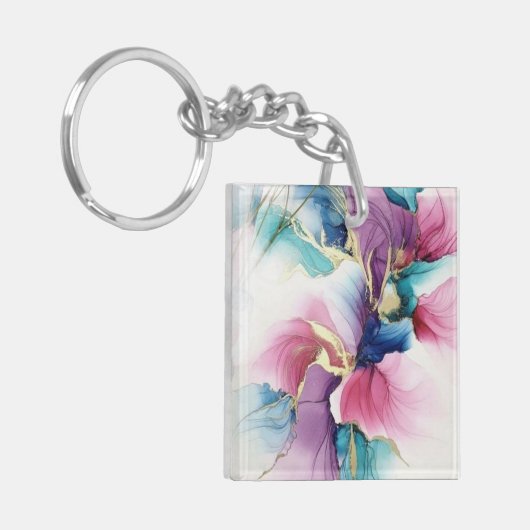 Porte-clés Clavier Premium - Accesseur élégant et fonctionnel (Devant gauche)