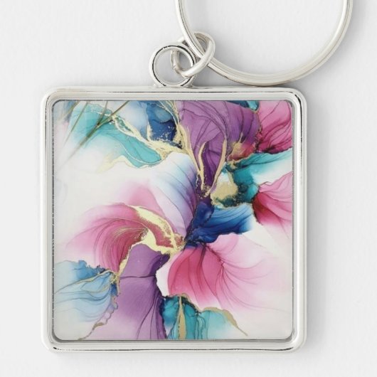 Porte-clés Clavier Premium - Accesseur élégant et fonctionnel (Devant)