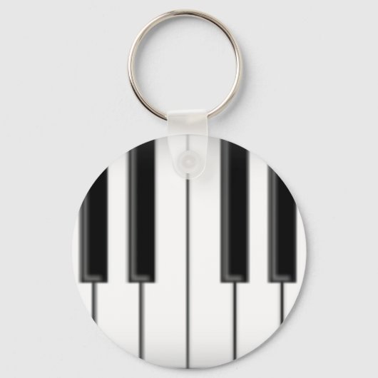 Porte-clés Clavier / Touches de piano : (Recto)