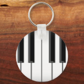 Porte-clés Clavier / Touches de piano : (Recto)