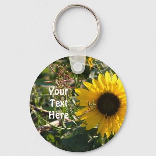 Porte-clés Clavier tournesol (Recto)