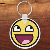 Porte-clés Clavier Visage génial (Recto)