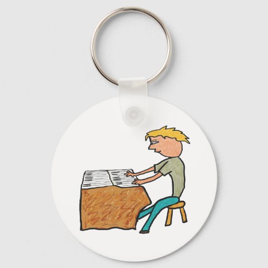 Porte-clés Claviériste (Recto)
