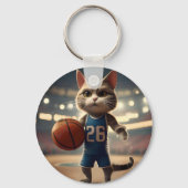 Porte-clés Claw-some Hoops : Cat sans peur (Verso)
