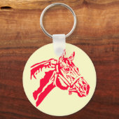 Porte-clés clé à tête de cheval (Recto)