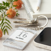 Porte-clés Clé de chambre de l'hôtel lodge : (Devant droit)