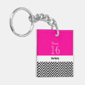 Porte-clés Clé de chambre de l'hôtel lodge (double face) (Devant gauche)