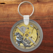 Porte-clés Clé de garde de travail Steampunk (Recto)