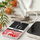 Porte-clés Clé de pièce de station de vacances de loge (Devant droit)