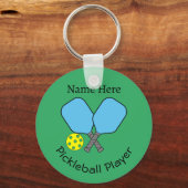 Porte-clés Clé du joueur de basket (Recto)