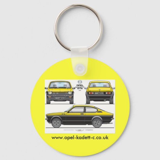 Porte-clés clé opel (Recto)