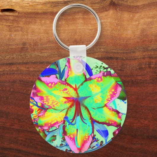 Porte-clés Clé West Lily (Recto)