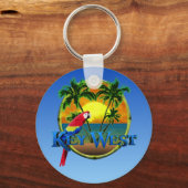 Porte-clés Clé West Sunset (Recto)