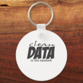 Porte-clés Clean Data est la réponse (Recto)