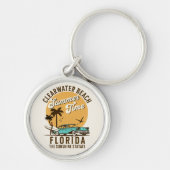 Porte-clés ClearWater Beach Florida Summer Time (Devant)