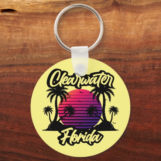 Porte-clés Clearwater en Floride (Verso)
