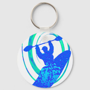 Porte-clés Clés de la Floride de kayak