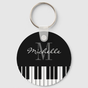 Porte-clés Clés de piano porte - clé pour enfants, pianiste o