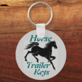 Porte-clés Clés de remorque à cheval (Recto)