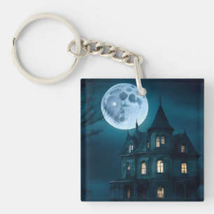 Porte-clés Clés Du Porte - clé Haunted Halloween Mansion