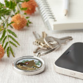 Porte-clés Clés rustiques faites sur commande de cabine de (Côté)