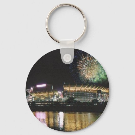 Porte-clés Cleveland Browns Football Stadium Firewords (Recto)