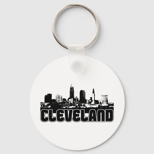 Porte-clés Cleveland Skyline (Recto)