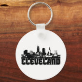 Porte-clés Cleveland Skyline (Recto)