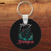 Porte-clés Clic Folklore Christmas Merry Krampus Festive Horr (Recto)