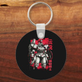 Porte-clés Clic Japanese Legendary Mecha Warrior Robot  (Recto)