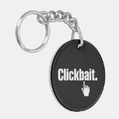 Porte-clés Clickbait. (Devant gauche)