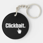 Porte-clés Clickbait. (Dos)