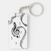 Porte-clés Climactic G Clef (Dos)